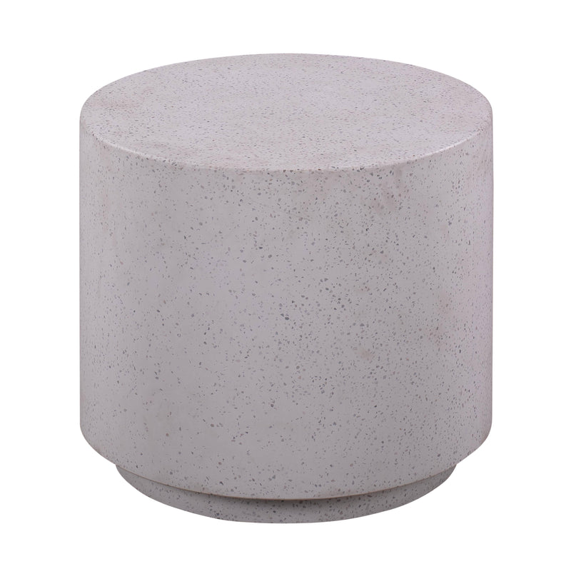 Terrazzo Light Speckled Side Table - Al Rugaib Furniture (4576528498784)