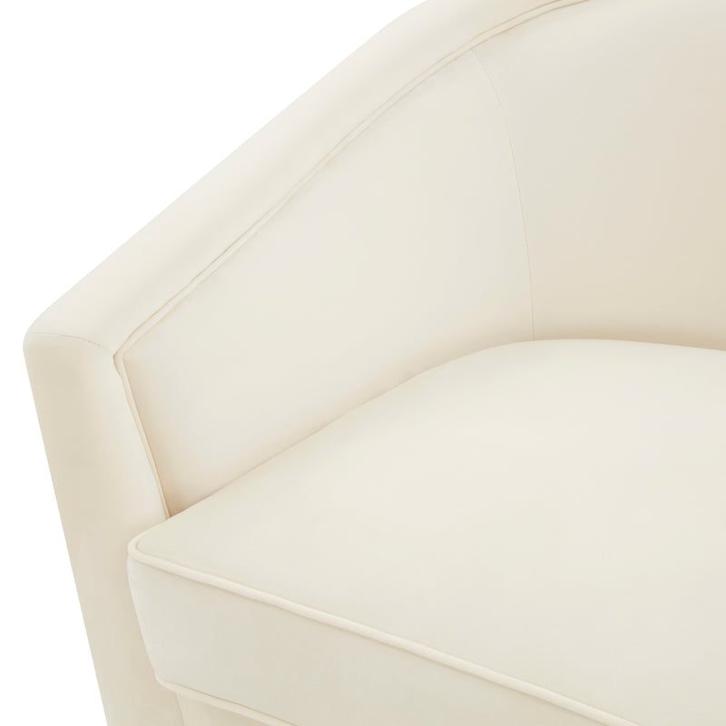 Flapper Cream Swivel Chair (6613357854816)