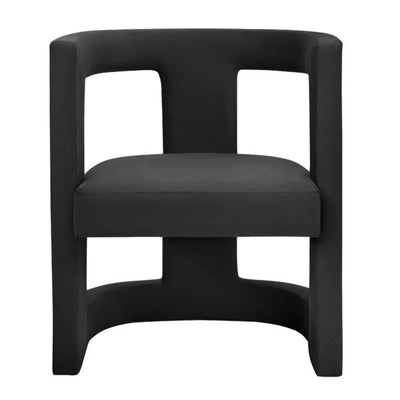 Ada Black Velvet Chair (6568254210144)