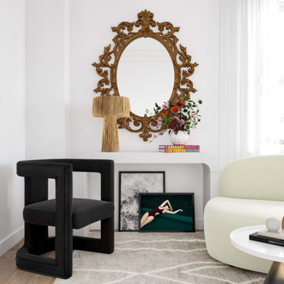 Ada Black Velvet Chair (6568254210144)