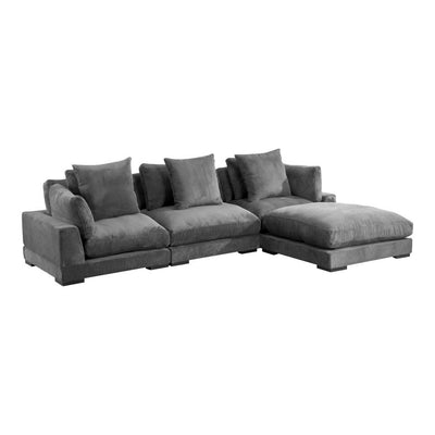 Tumble Lounge Modular Sectional Charcoal - Al Rugaib Furniture (4695143678048)