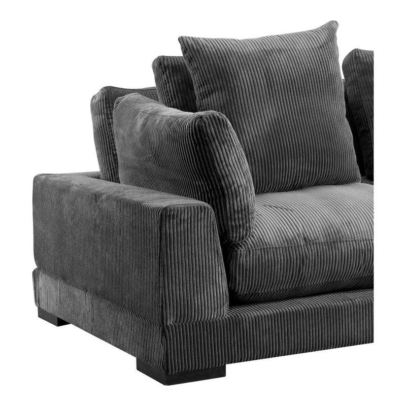 Tumble Lounge Modular Sectional Charcoal - Al Rugaib Furniture (4695143678048)