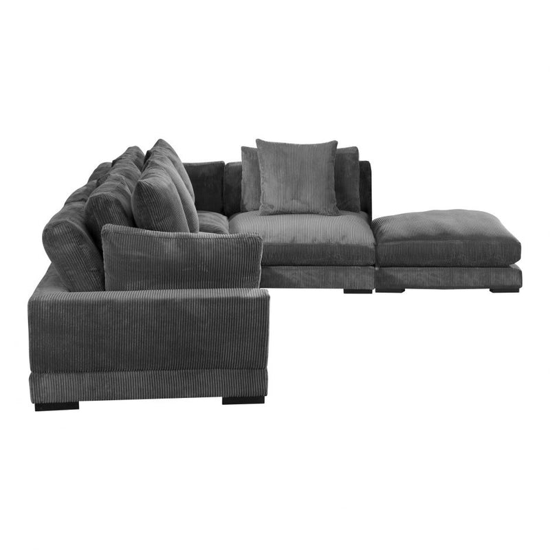 Tumble Dream Modular Sectional Charcoal - Al Rugaib Furniture (4695145185376)