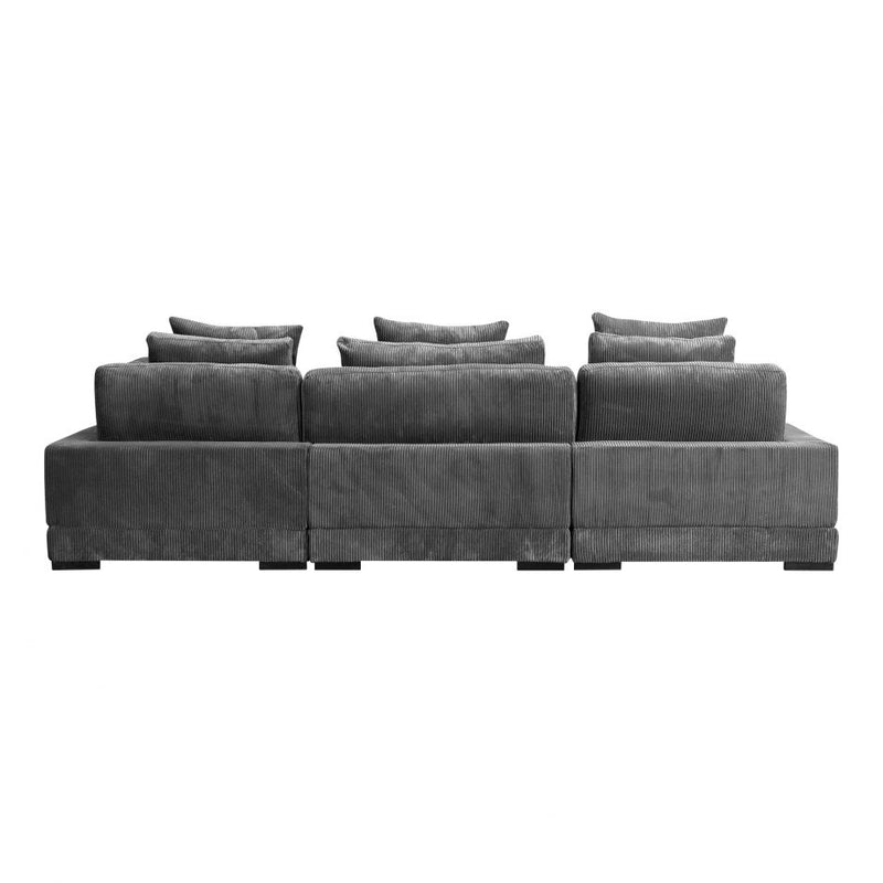 Tumble Dream Modular Sectional Charcoal - Al Rugaib Furniture (4695145185376)