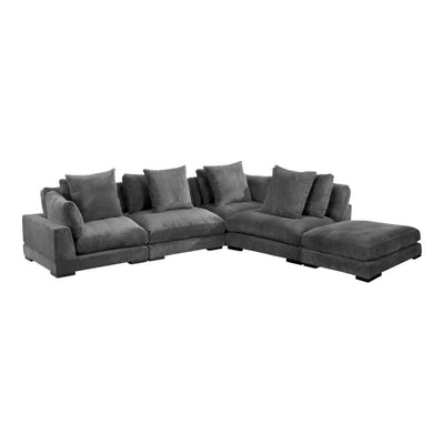 Tumble Dream Modular Sectional Charcoal - Al Rugaib Furniture (4695145185376)
