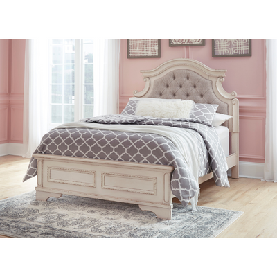 Realyn Full Upholstered Panel Bed (6623609225312)
