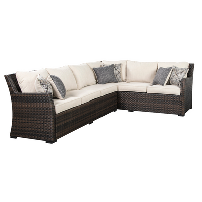 Easy Isle 3-Piece Sofa Sectional/Chair with Cushion (6621784375392)