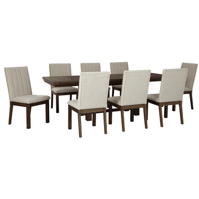Dellbeck Dining Table and 8 Chairs Set w/Server (6592025067616)