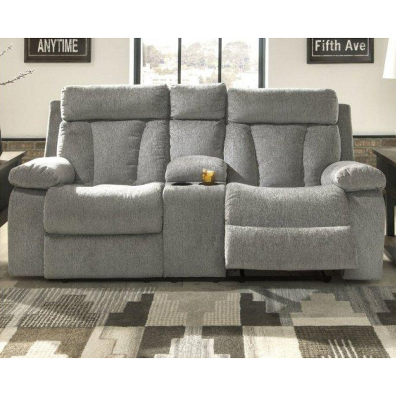 Mitchiner Reclining Loveseat with Console (2026029121632)