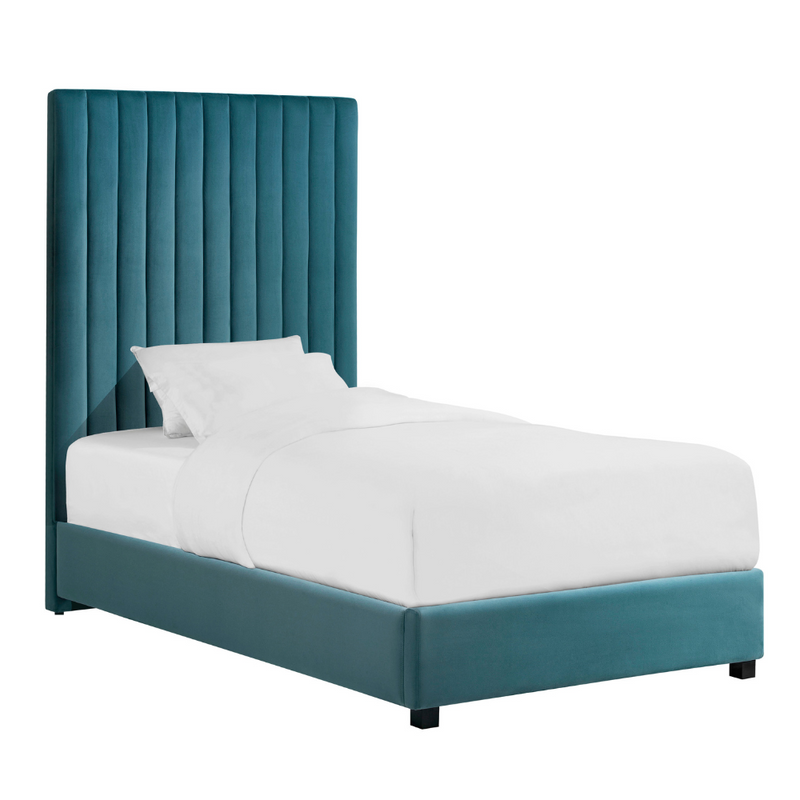 Arabelle Sea Blue Bed in Twin (2282062610528)