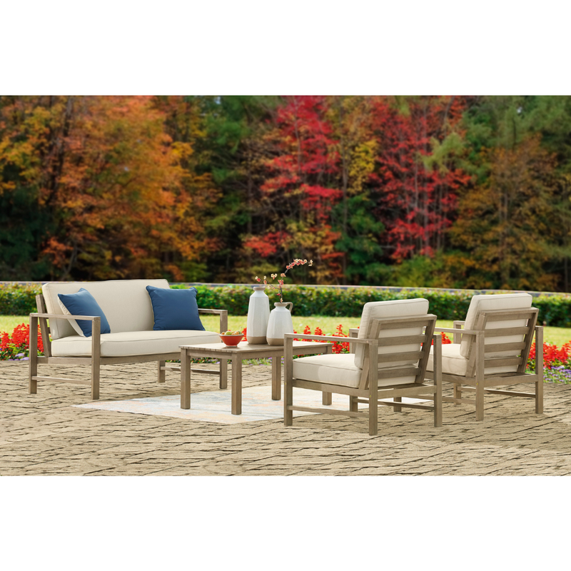 Brown Outdoor Table Set (6588883173472)