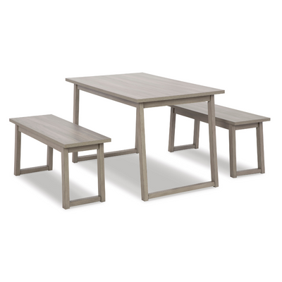 Loratti Dining Table and Benches (Set of 3) (6646729080928)