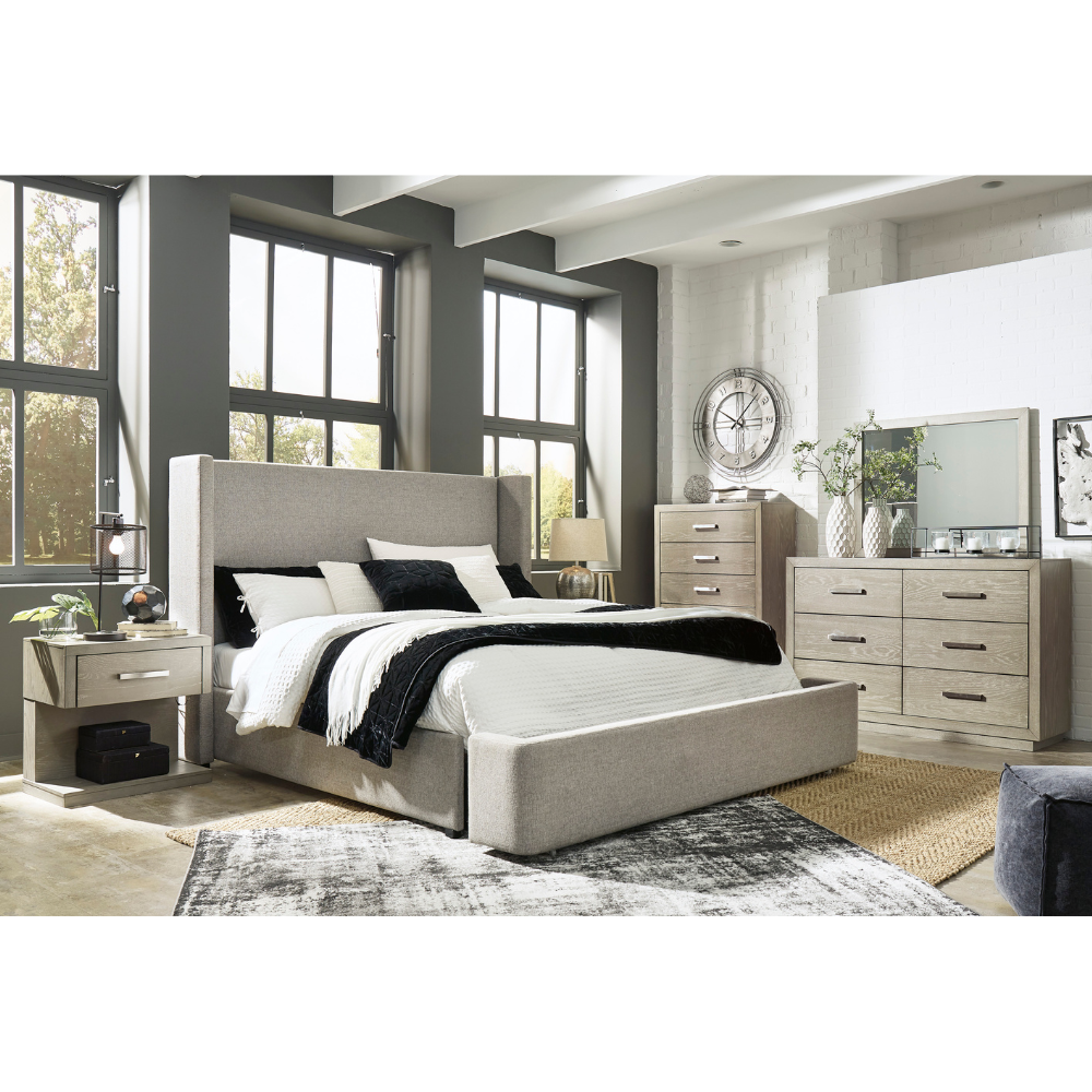 King UPH Bedroom – Al Rugaib Furniture