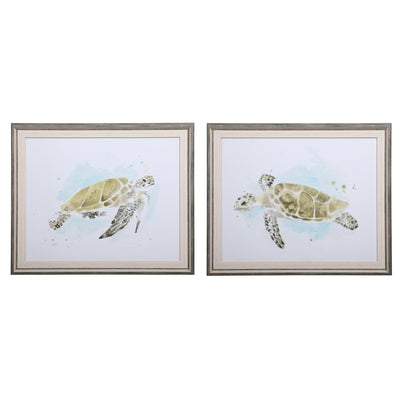 Uttermost-Sea Turtle Study Framed Prints (6536341094496)