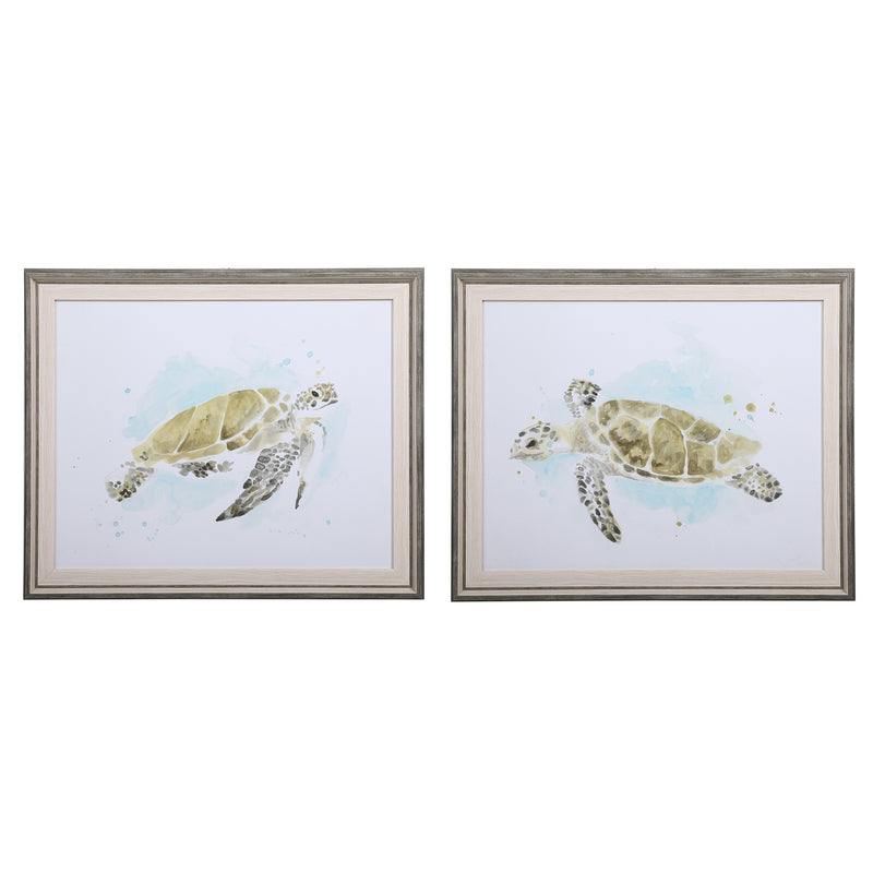 Uttermost-Sea Turtle Study Framed Prints (6536341094496)