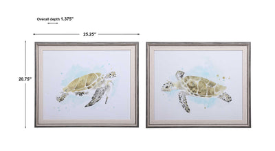Uttermost-Sea Turtle Study Framed Prints (6536341094496)