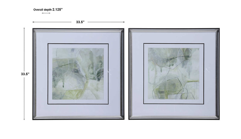 Terra Forma Framed Prints, S/2 (6536367538272)
