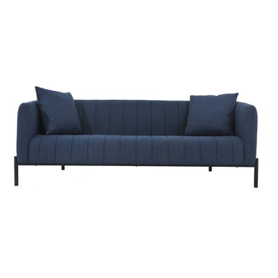 Jaxon Dark Blue Sofa - Al Rugaib Furniture (4583208484960)