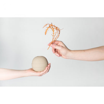 Naturalist Planter Small Warm Grey (6579360596064)