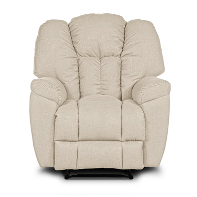 Versace Rocking & Rotating Recliner Upholstered Chair with Controllable Back - Pink-905170-PK (6613425979488)