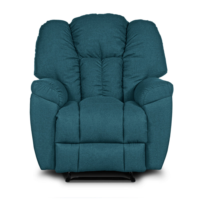 Versace Classic Recliner Upholstered Chair with Controllable Back - Teal-905168-TE (6613424865376)