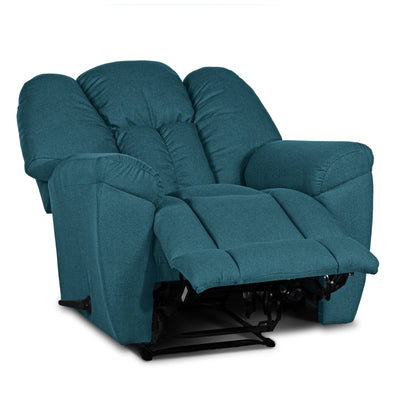 Versace Classic Recliner Upholstered Chair with Controllable Back - Teal-905168-TE (6613424865376)