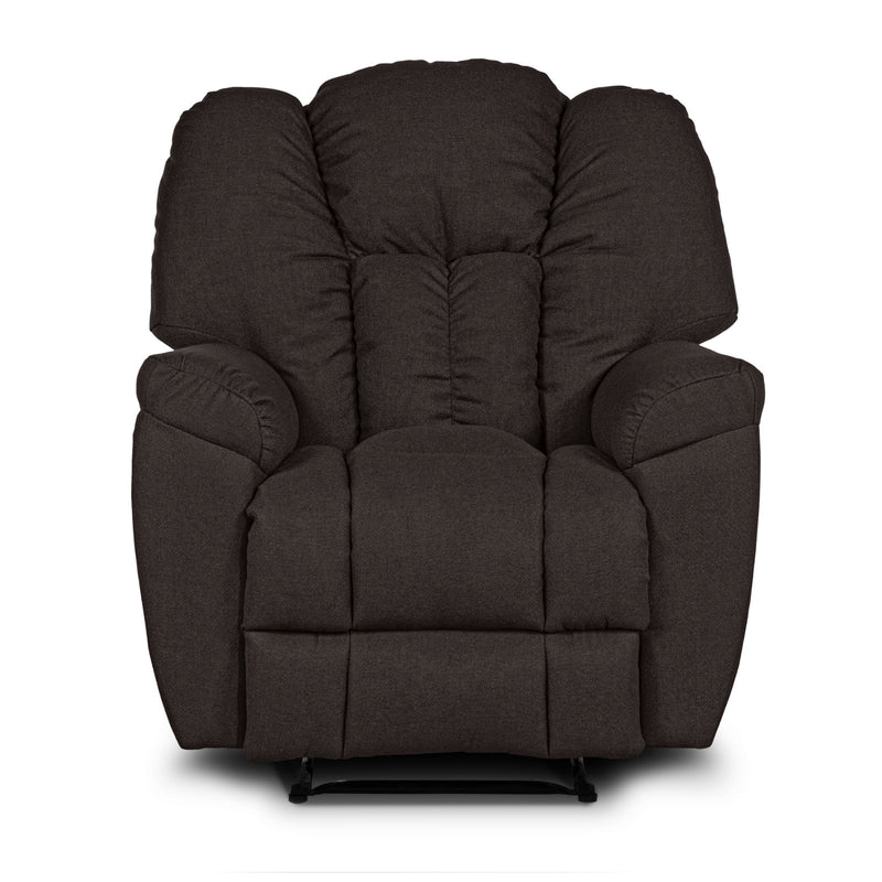 Versace Classic Recliner Upholstered Chair with Controllable Back - Dark Brown-905168-BR (6613424701536)
