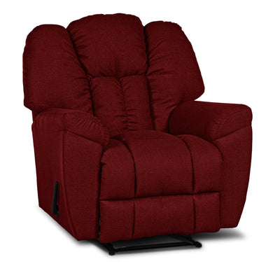 Versace Classic Recliner Upholstered Chair with Controllable Back - Red-905168-RE (6613425029216)
