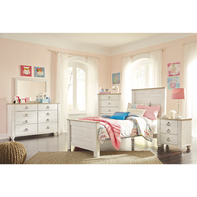 Willowton Twin Bed Set (6644778139744)