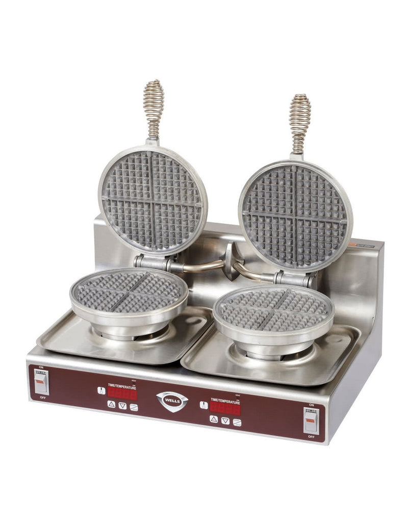 Wells WB-2 Counter Top 2 Pans Waffle Maker (6536522006624)