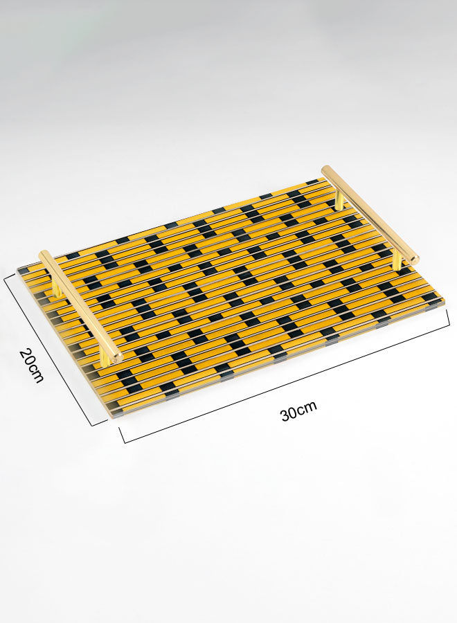 Decorative Acrylic Serving Tray -LWHATSG-Y10 (6622847893600)