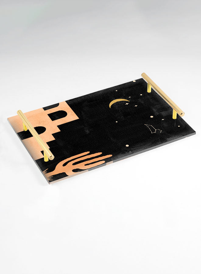 Decorative Acrylic Serving Tray -LWHATSG-Y12 (6622847959136)