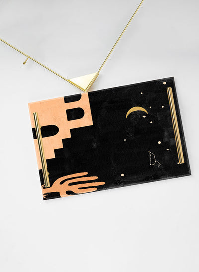 Decorative Acrylic Serving Tray -LWHATSG-Y12 (6622847959136)