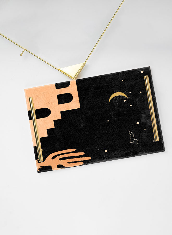 Decorative Acrylic Serving Tray -LWHATSG-Y12 (6622847959136)