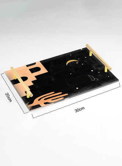 Decorative Acrylic Serving Tray -LWHATSG-Y12 (6622847959136)