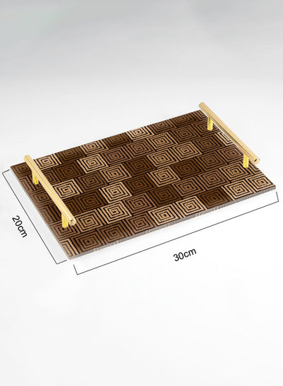 Decorative Acrylic Serving Tray -LWHATSG-Y17 (6622848155744)