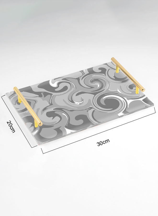 Decorative Acrylic Serving Tray -LWHATSG-Y2 (6622847631456)