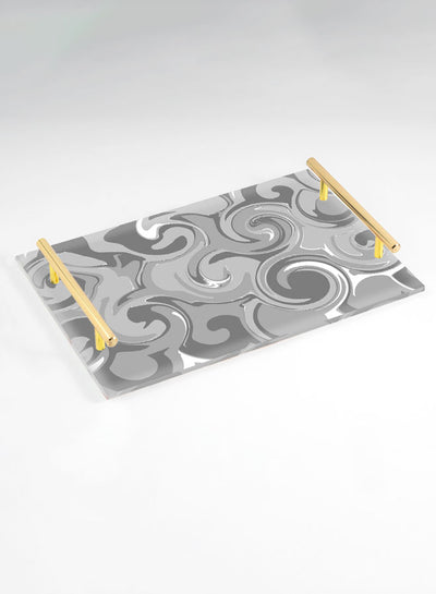 Decorative Acrylic Serving Tray -LWHATSG-Y2 (6622847631456)
