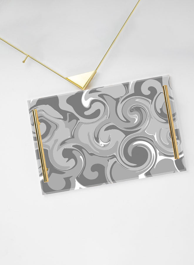 Decorative Acrylic Serving Tray -LWHATSG-Y2 (6622847631456)