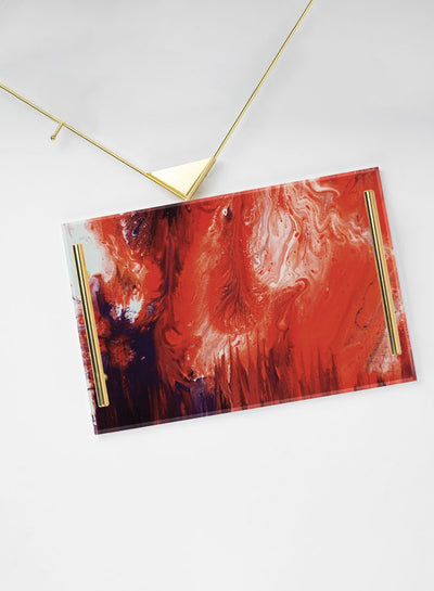 Decorative Acrylic Serving Tray -LWHATSG-Y33 (6622848680032)