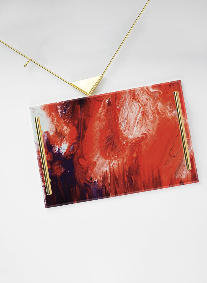 Decorative Acrylic Serving Tray -LWHATSG-Y33 (6622848680032)