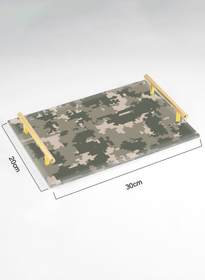 Decorative Acrylic Serving Tray -LWHATSG-Y4 (6622847696992)