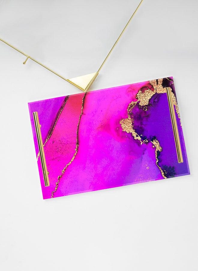 Decorative Acrylic Serving Tray -LWHATSG-Y64 (6622849695840)