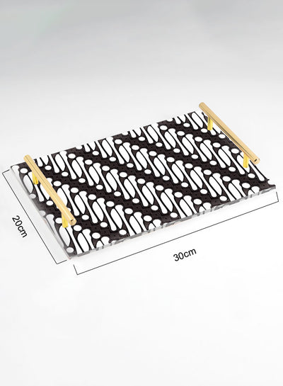 Decorative Acrylic Serving Tray -LWHATSG-Y66 (6622849761376)