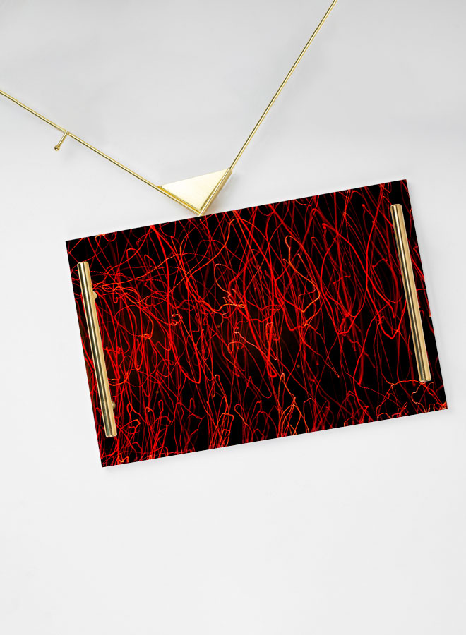 Decorative Acrylic Serving Tray -LWHATSG-Y71 (6622849990752)