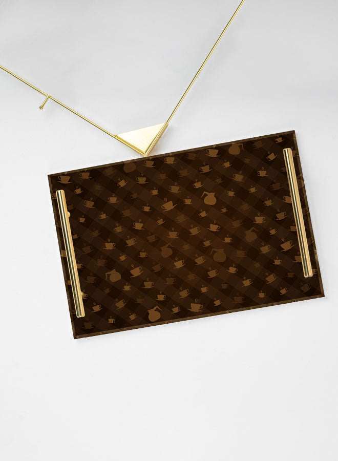 Decorative Acrylic Serving Tray -LWHATSG-Y7 (6622847795296)