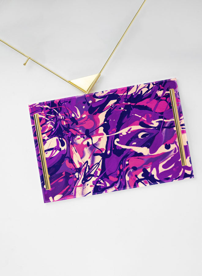 Decorative Acrylic Serving Tray -LWHATSG-Y97 (6622850842720)