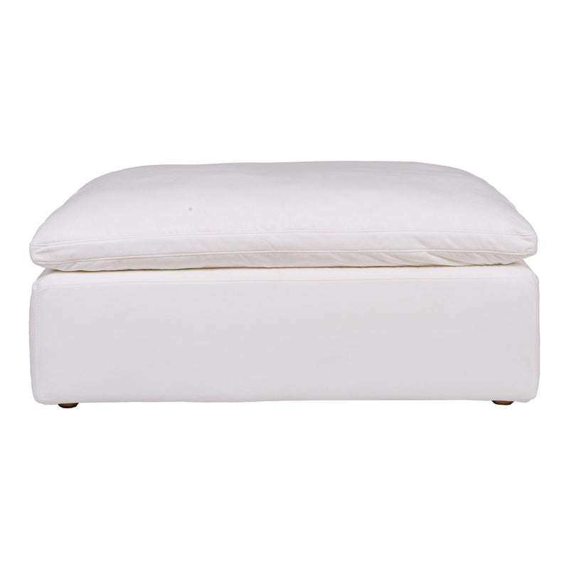 Clay Ottoman Livesmart Fabric Cream - Al Rugaib Furniture (4583261896800)