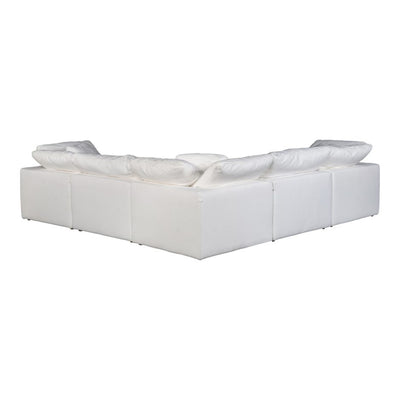 Clay Classic L Modular Sectional Livesmart Fabric Cream (4732387688544)