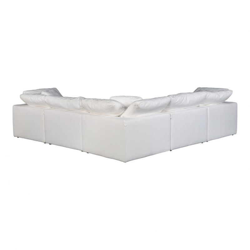 Terra Condo Classic L Modular Sectional Livesmart Fabric Cream (4732400435296)